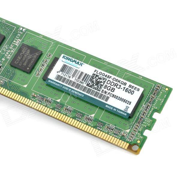 ram 8gb buss 1600 kingmax