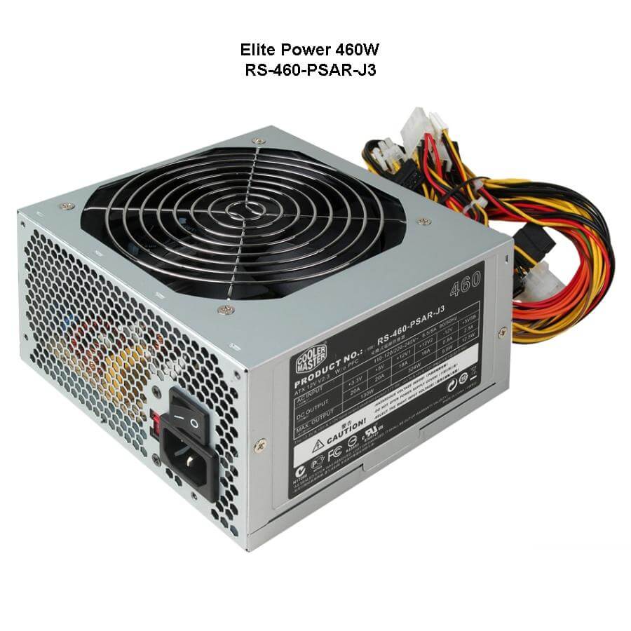 Cooler Master Elite 400W có nguồn 6 pin cho vga