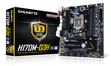 Gigabyte H170M-D3H 