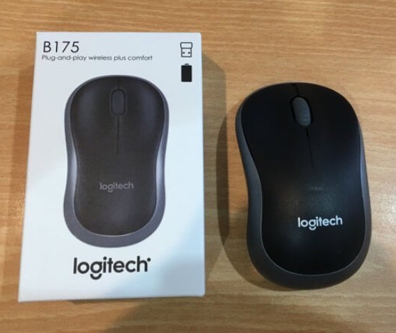 Chuột không dây Logitech Quang B175 hàng chính hãng