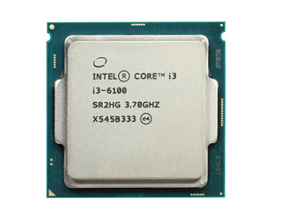 CPU Intel Core i3 6100 (3.70GHz, 3M, 2 Cores 4 Threads) TRAY chưa gồm Fan