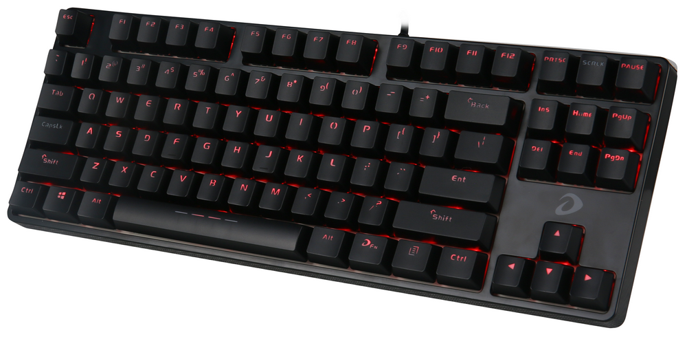 Bàn phím cơ có dây  Dareu EK87 (TKL/Blue D switch/LED Đỏ)