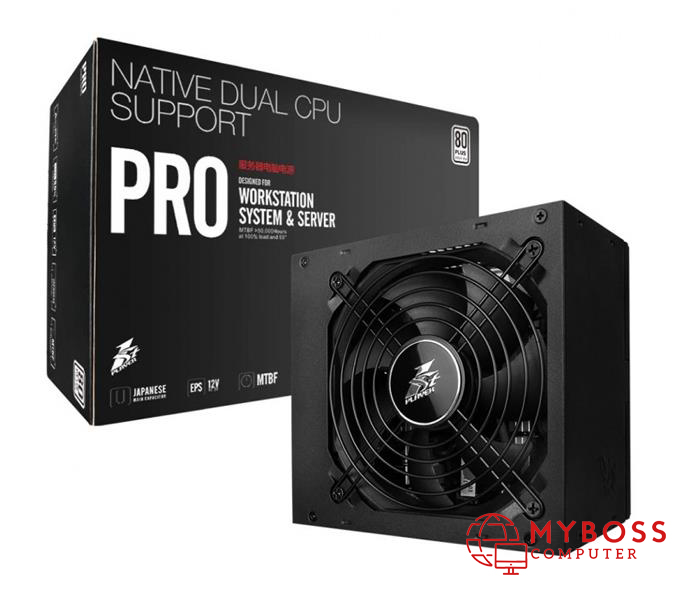 Nguồn 1STPLAYER PRO 600W - 80 Plus