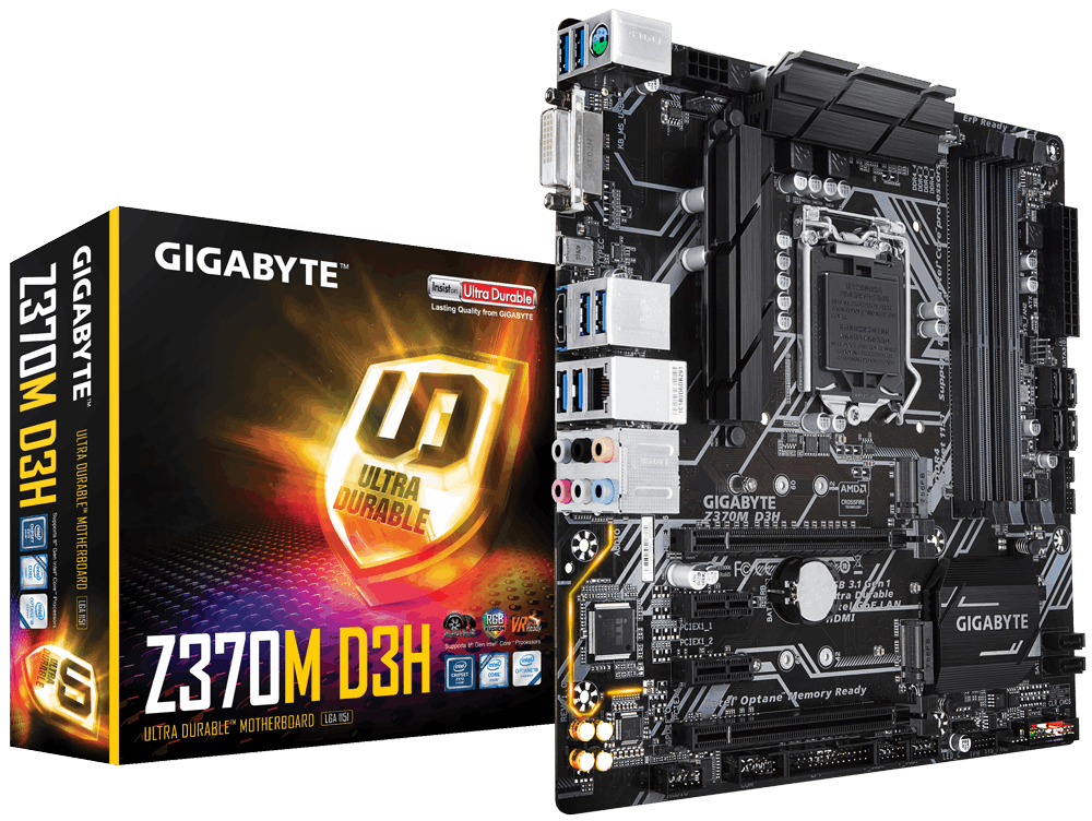 Mainboard Gigabyte Z370M-DS3H 